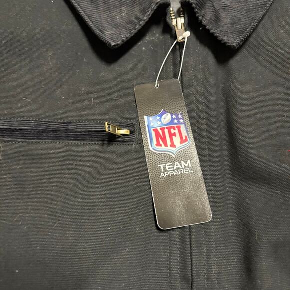 Tampa Bay Buccaneers Tradesman Carhartt Style Canvas Jacket Small NWT - Picture 3 of 4